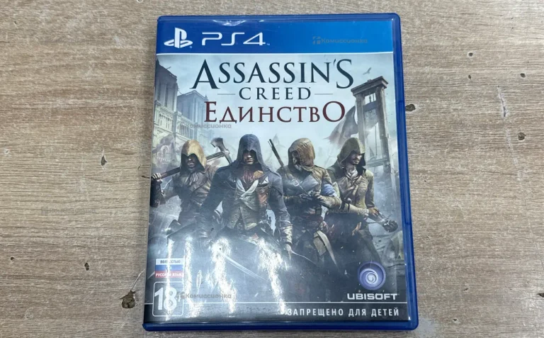 PS4. диск ps4.assasians creed единство