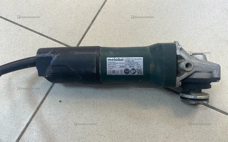 УШМ metabo alee 1 850 w 125