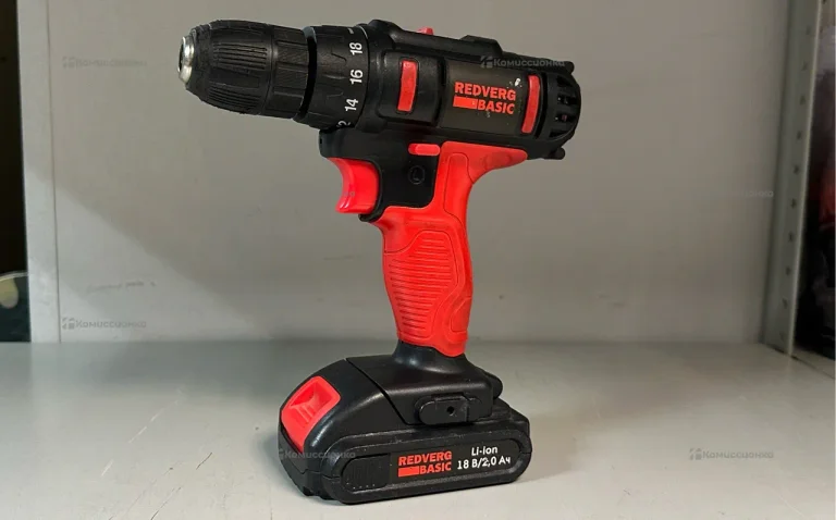 Дрель-шуруповерт RedVerg RD-SD18L