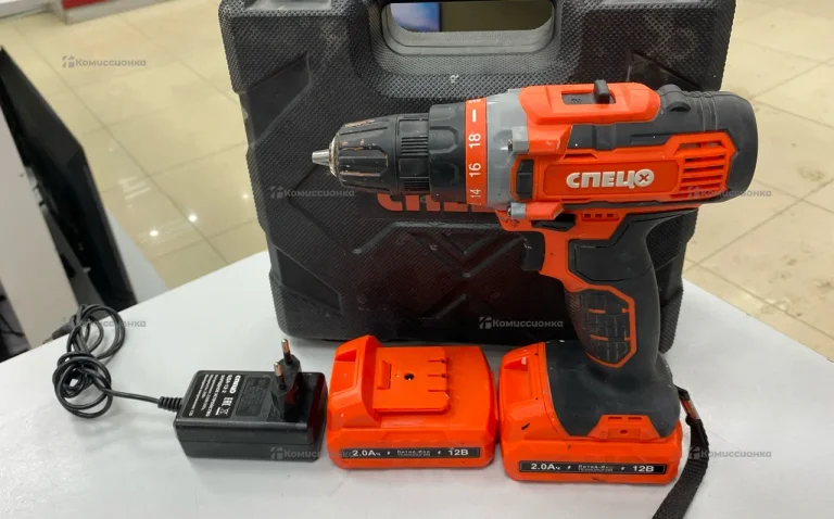 Дрель-шуруповерт аккумуляторная Спец БДА-12-2