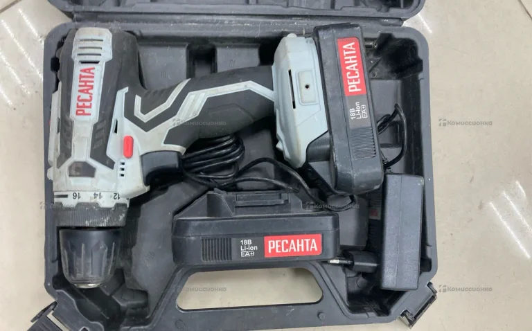 дрель шуруповерт ресанта да18лк2