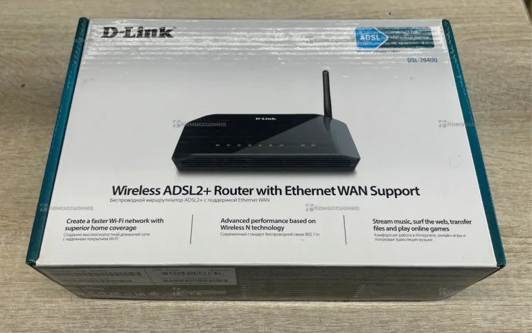 Роутер D-Link DSL-2640U