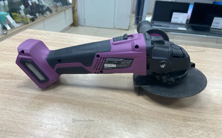 Акуумуляторная УШМ КМ АТОМ CAG-181/125BL