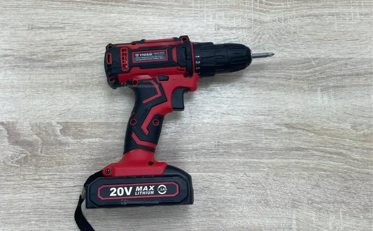 Шуруповёрт wosai 3020( 2 АКБ новый )