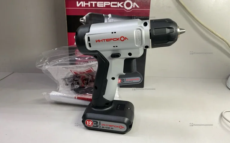 Дрель-шуруповерт Интерскол ДА-12ЭР