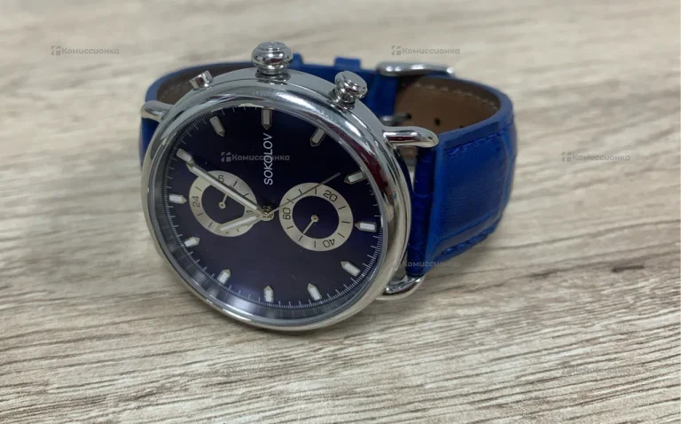 Часы  Sokolov blue edition