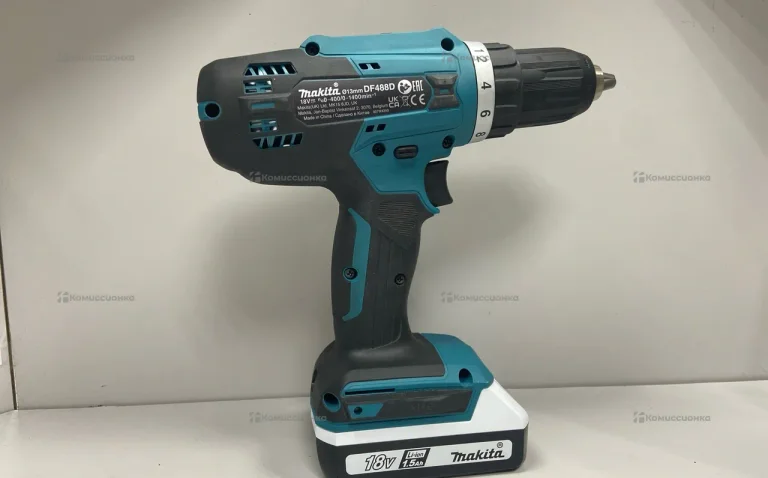 Дрель Шуруповерт Makita df488d + АКБ 18v 1.5Ah