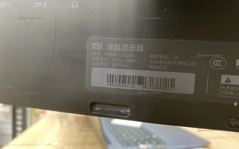 Монитор Xiaomi изогнутый 34