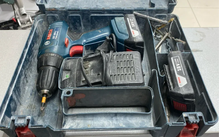 Дрель-шуруповерт Bosch GSR 1800-LI 1.5Ah x2 Case S