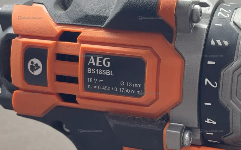 Аккумуляторная дрель-шуруповерт AEG BS18SBL