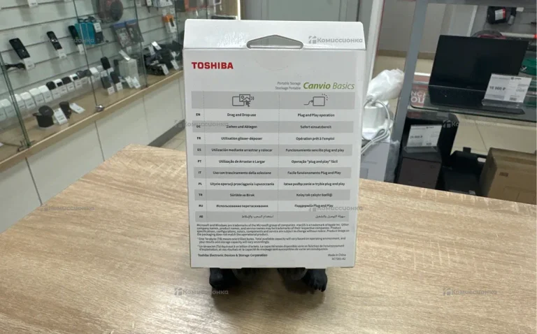 Внешний жесткий диск Toshiba Canvio Basics, 4 ТБ