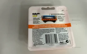 Купить Станки для бритья Gillette Fusion 5 4шт б/у , в Москва и область Цена:990рублей
