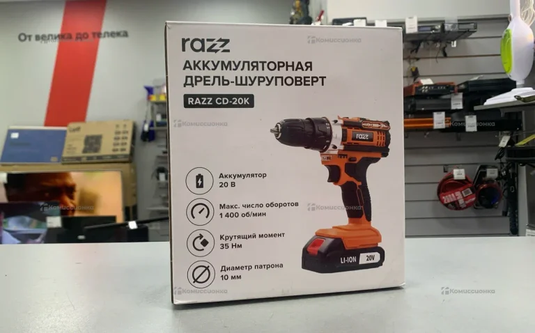 Шуруповерт Razz CD-20K