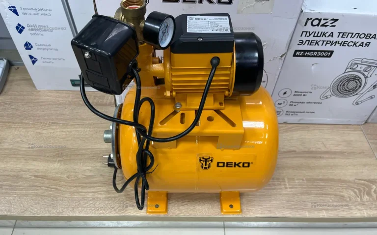 насосная станция deko dkjp450 plus