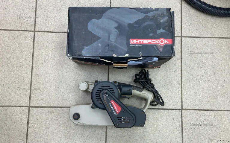 Ленточная шлифмашина Интерскол ЛШМ-76/900