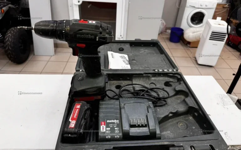 Дрель шуруповёрт metabo BS 14.4
