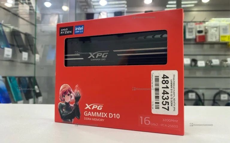 Оперативная память ADATA XPG GAMMIX D10 32ГБ DDR4