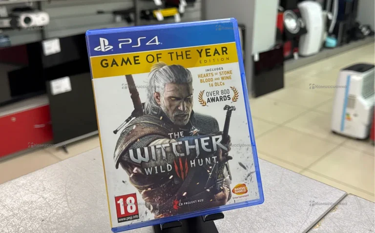 Диск для PS4 Ведьмак 3