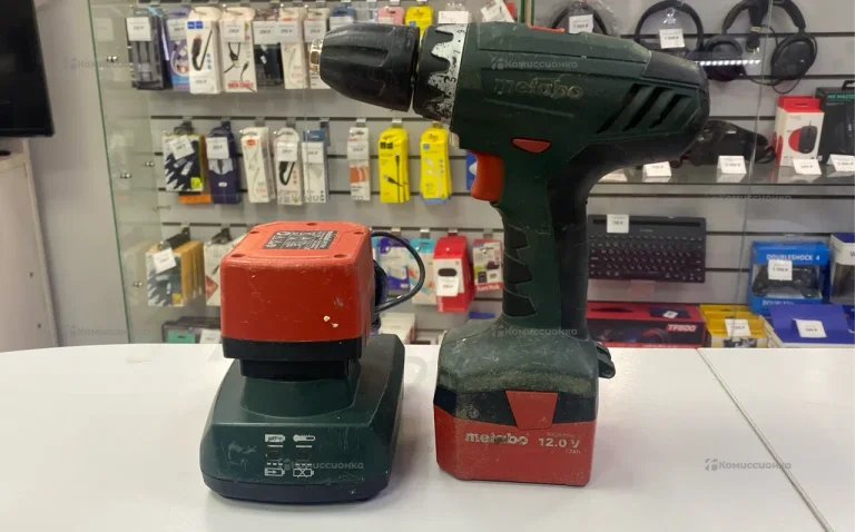 дрель-шуруповёрт metabo bs 12v