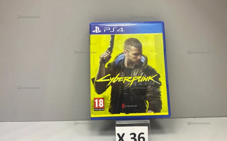 Диск для PS4. Cyberpunk 2077