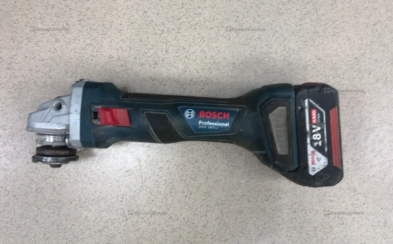 Аккумуляторная УШМ BOSCH GWS 180-Li 4.0Ач