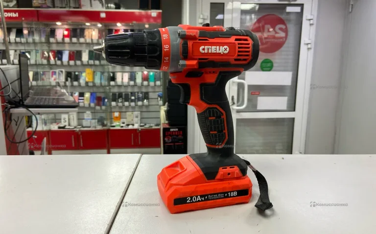 Аккумуляторная дрель-шуруповерт СПЕЦ Промо БДА-18