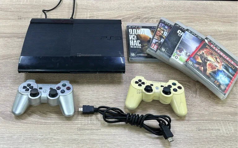 Приставка PS3. super slim 500gb. ( Прошитая HEN )