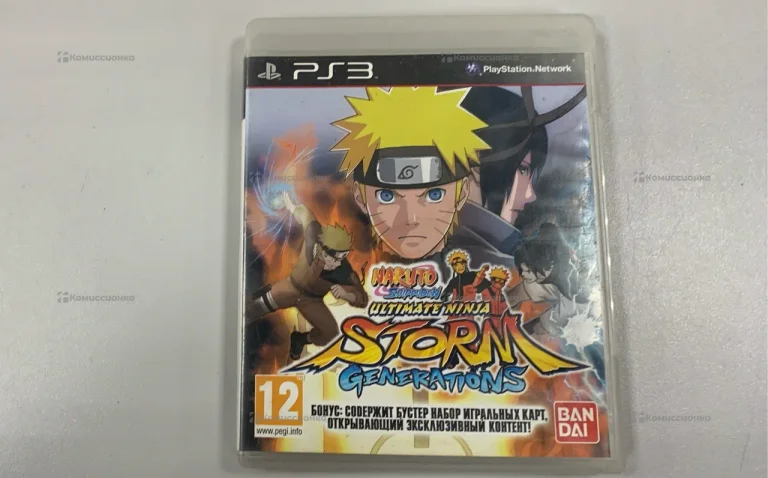 Диск PS3 Naruto storm