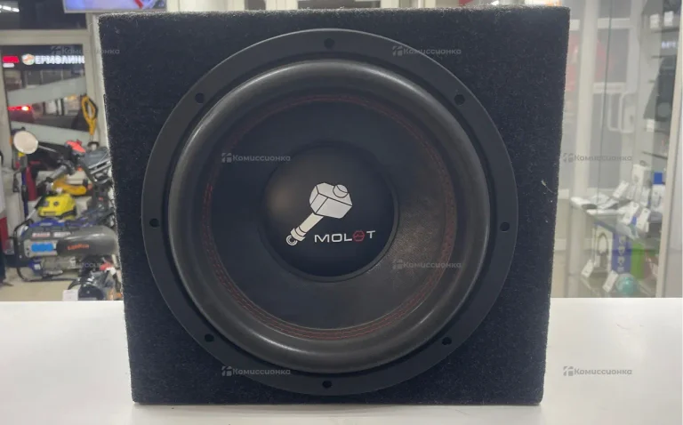 Сабвуфер молот 12 радиус   в сборе с процессором а