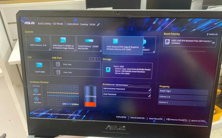 Ноутбук ASUS FX505D