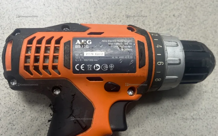 Шуруповерт AEG BS12G