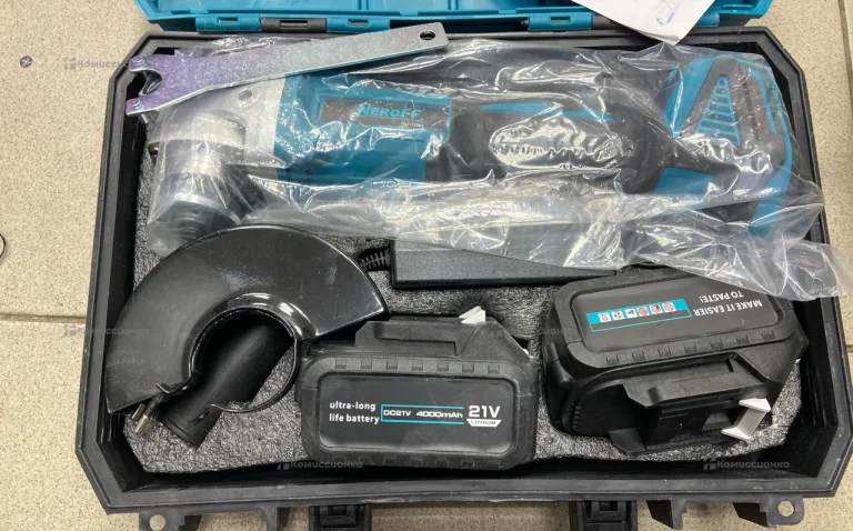 Аккумуляторная УШМ Neroff DLT-125BL