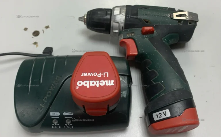 Шуруповерт metabo power max bs 12v
