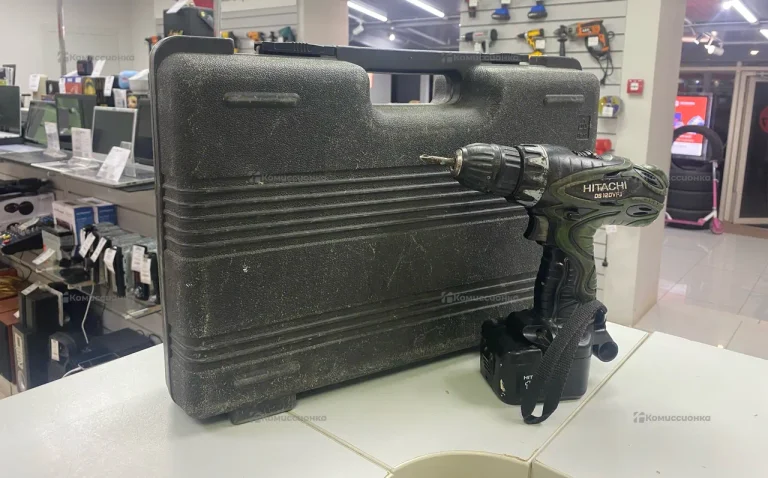Аккумуляторный дрель шуруповёрт - Hitachi DS12DVF3