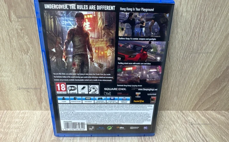 диск sleeping dogs ps4