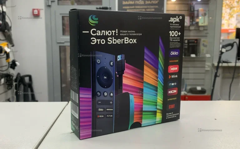 Тв приставка sberbox