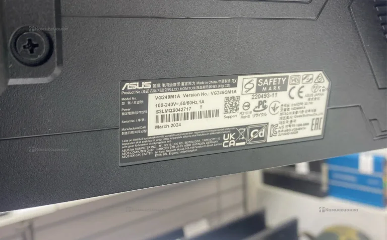Монитор ASUS- ASUS TUF Gaming VG249QM1A