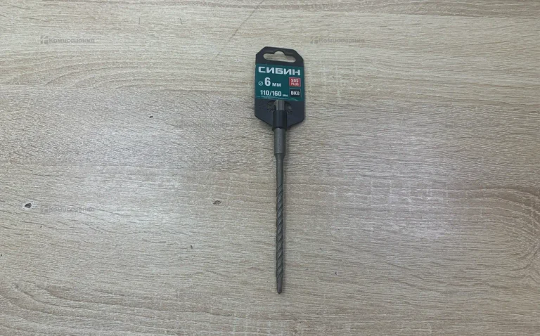 Бур по бетону Сибин 6mm 110/160 mm