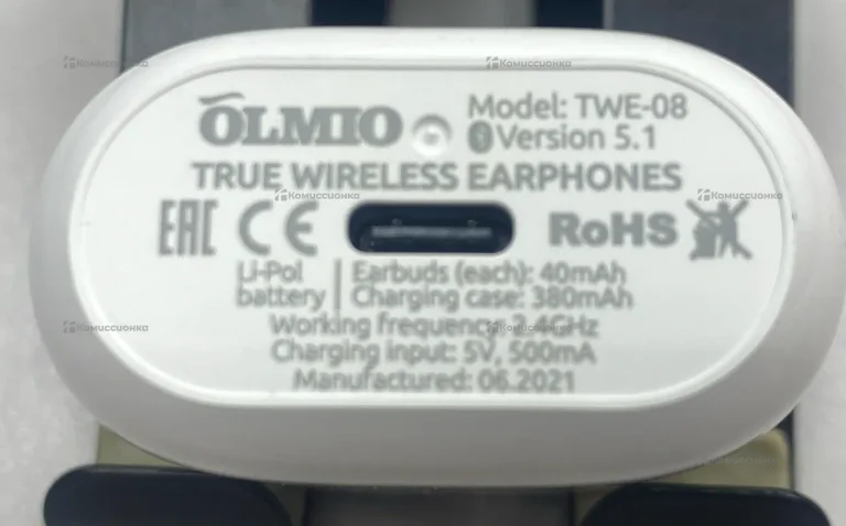 Наушники Olmio TWE-08