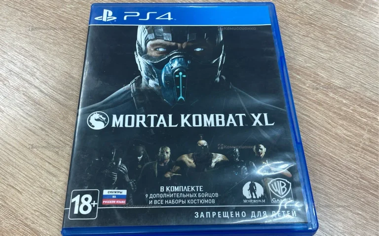 диск ps4 Mortal combat XL