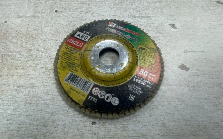 Круг лепестковый торцевой LUCAABRASIV 125mm