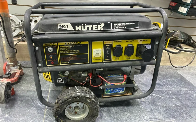 Бензиновый генератор Huter DY9500LX