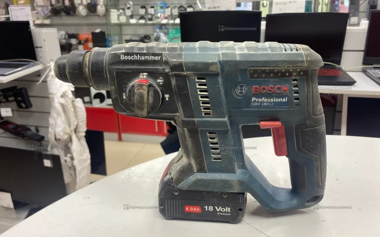 аккумуляторный перфоратор BOSH GBH 180