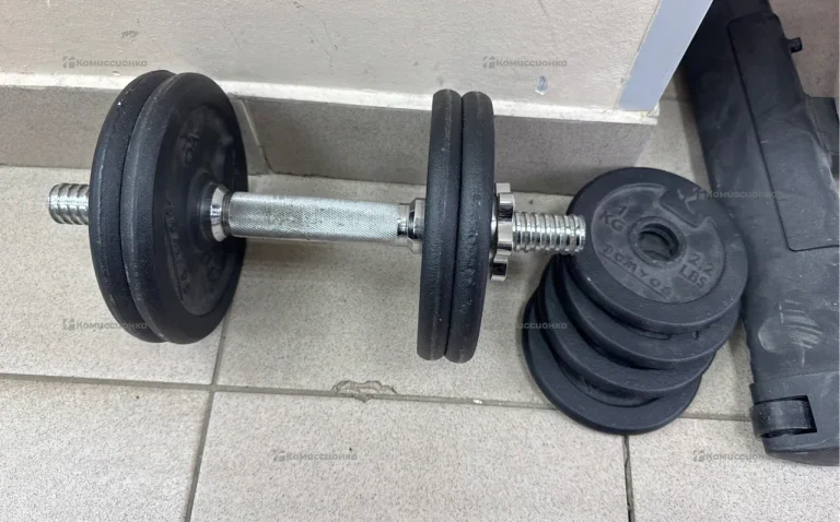 Гантеля 12кг металл