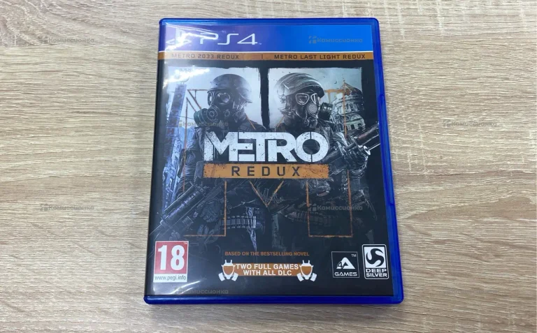Диск Sony PlayStation 4 Metro Redux / metro 2033