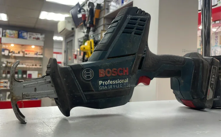 сабельная пила Bosch gsa 18 v-li