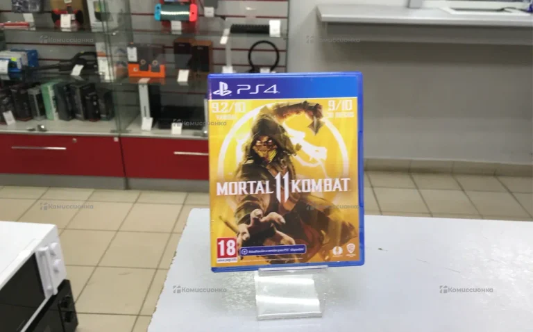 PS. диск ps 4 Mortal Kombat Ultimate