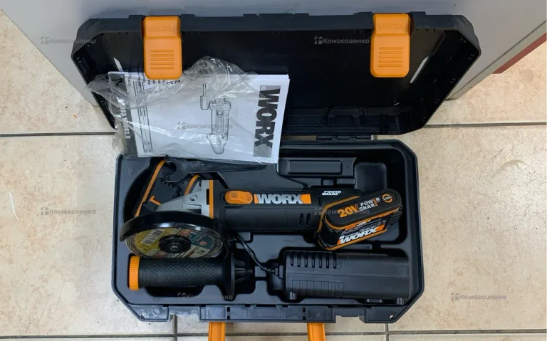 Аккумуляторная УШМ Worx WX803