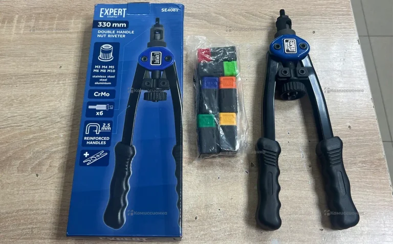 резьбовой заклепочник expert tools
