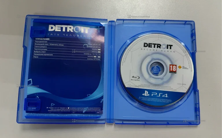 Диск для PS4 Detroit Become The Human